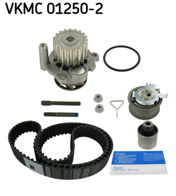 SKF VKMC 01250-2 Vezérlés készlet, fogasszíj szett (szíj+görgők+vízpumpa)